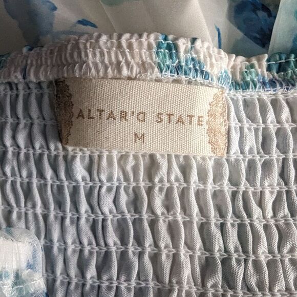 NWT Altar'd State Melanie Floral Dress Size Medium - Picture 7 of 8